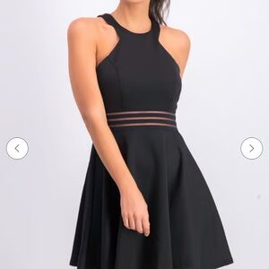 Elegant Black Sleeveless Dress